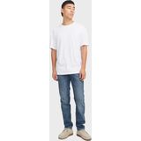 Jack & Jones - Mike Jeans - Blauw - Regular Rise - Tapered Fit