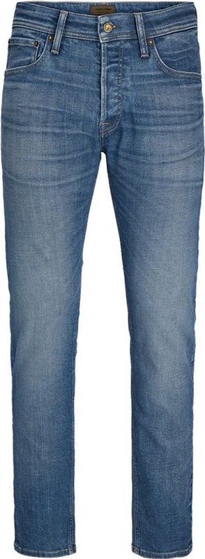 Jack & Jones - Mike Jeans - Blauw - Regular Rise - Tapered Fit