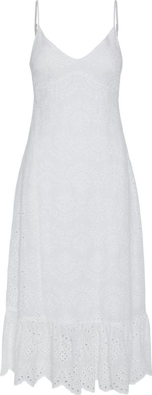 Pieces - Vilde - Lange Jurk - Zonder Mouwen - V-hals - Verstelbare Bandjes