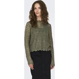 Jacqueline de Yong Trui Jdysun Lay Boatneck Pullov. Knt 15287384 Ivy Green Dames