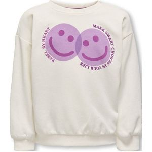 KIDS ONLY - Sweater - Wit - Katoen