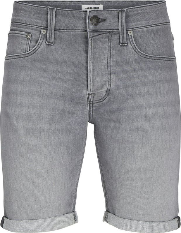 Jack & Jones - Rick Icon - Korte Jeans - Stonewash - Regular Fit - 81% Katoen