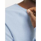 Jack & Jones Trui Jjehill Knit Crew Neck Noos 12157321 Cashmere Blue/twist Mannen