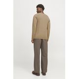 Gebreide Trui - Geel - 50% Katoen, 50% Biologisch Katoen