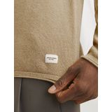 Gebreide Trui - Geel - 50% Katoen, 50% Biologisch Katoen