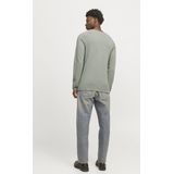 Jack & Jones - Trui - Groen - 100% Katoen - Strak Getailleerd