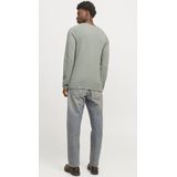 Jack & Jones - Trui - Groen - 100% Katoen - Strak Getailleerd