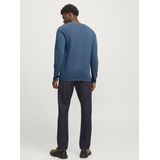 JACK & JONES Hill Knit Crew Neck - Pullover - Lichtblauw Melange - Katoen
