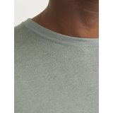 Pullover - Groen - 60% Katoen 20% Nylon 20% Viscose - Lange Mouw