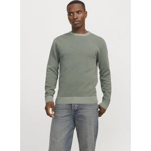Jack & Jones Trui Jjeglobe Knit Crew Neck Noos 12258139 Iceberg Green Mannen
