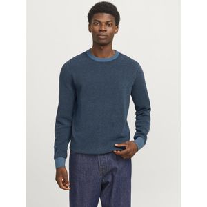 Jack & Jones Trui Jjeglobe Knit Crew Neck Noos 12258139 Oceanview Mannen