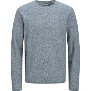 JACK & JONES - ESSENTIALS - Gebreide Trui - Blauw - 100% Katoen