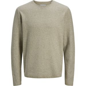 JACK & JONES Heren Jjecooper Knit Crew Neck Noos gebreide trui, koriander/detail: twist, XS