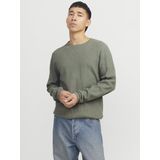 Jack & Jones - Trui - Iceberg Green - Katoen - Regular Pasvorm