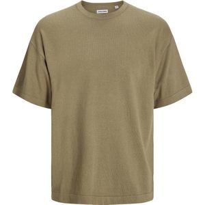 Jack & Jones JJEEMIL Knit Tee SS SN, koriander, L