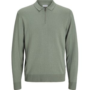 Jack & Jones Polokragenpullover »JJEEMIL KNIT POLO HALF ZIP LS NOOS«, mit Polo Kragen