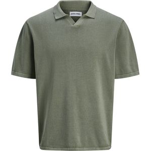 Trui - Mélange - Knitwear - Geribbelde Kraag - Kwartmouw