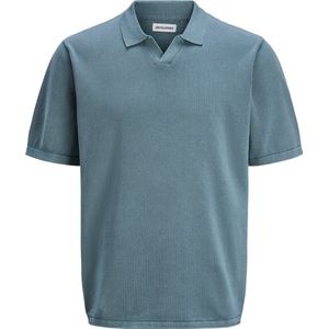 JJELEO Knit Polo SS SN, Oceanview, M