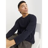 Jack & Jones - George - Gebreide Trui - Ronde Hals - Lange Mouwen - Relaxed Fit
