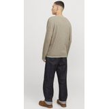 Basic - Gebreide Pullover - Ronde Hals - Lange Mouwen - Relaxed Fit - Katoen
