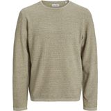 Basic - Gebreide Pullover - Ronde Hals - Lange Mouwen - Relaxed Fit - Katoen