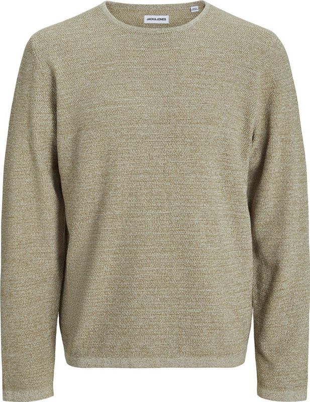 Basic - Gebreide Pullover - Ronde Hals - Lange Mouwen - Relaxed Fit - Katoen