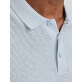 Jack & Jones Trui met korte mouwen JJEGEORGE KNIT POLO SS SN
