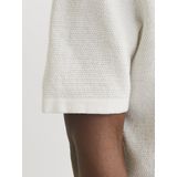 Jack & Jones - JJEGEORGE KNIT POLO SS - Poloshirt - Cloud Dancer - Katoen