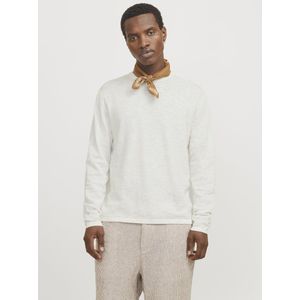 JACK & JONES - Jjesummer Knit Crew Neck - Gebreide Herentrui - Cloud Danser