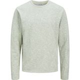 Jack & Jones - Gemêleerde Coltrui - Groen/Wit - Katoen/Linnen