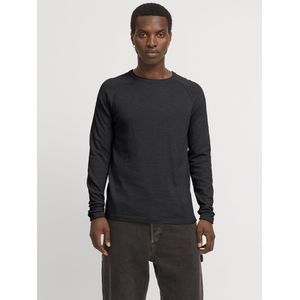 Jack & Jones JJEBREEZE Knit Crew Neck SN, zwart, S