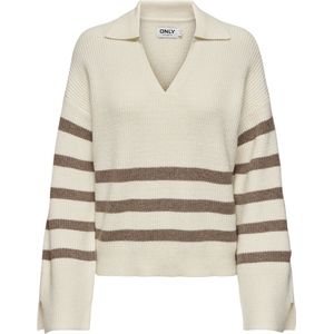 Only Monna Trui - Dames Sweater - Whitecap Gray