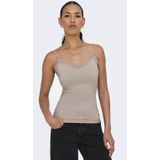 Onlvicky - T-shirts - 2-pack - Zacht Ondergoed - Jersey - Kanten Detail