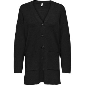 Cardigan - Black - Breisel - Oversized