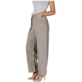 ONLY - ONLBleecker - Broek - Donkerbeige - Corduroy - Wide Leg - High Waist