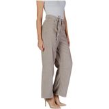 ONLY - ONLBleecker - Broek - Donkerbeige - Corduroy - Wide Leg - High Waist