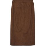 Vmvilja - Corduroy High Waist Midi-rok - Maxi Lengte