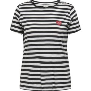 ONLY CARMAKOMA - T-shirt - Katoen - Korte Mouwen - Regular Fit