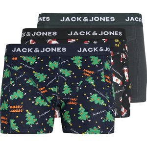 JACK&JONES - JACHOLLY JOLLY TRUNKS 3 PACK - Onderbroek - Zwart - Plus Size