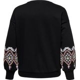 ONLY CARMAKOMA sweater zwart
