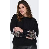 ONLY CARMAKOMA sweater zwart