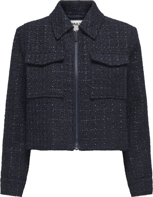 Only - Shona - Damesjas - Geweven Stof - Kort - Met Pockets