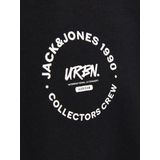 Jack & Jones - JJSIMON SWEAT ZIP HOOD - Sweatvest - Black - Katoen