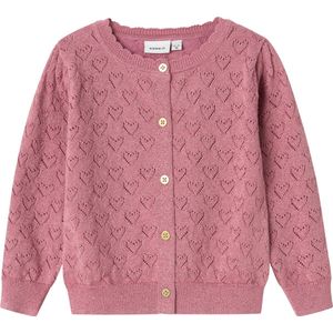Name It mini meisjes vest RIGLITTER Mauve Orchid Regular Fit