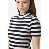 Noisy May - Korte Jurk - Strepen - Ronde Hals - Korte Mouwen