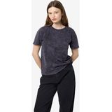 Noisy may - NMBRANDY WASHED S/S TOP JRS NOOS - T-shirt - Obsidian - Korte Mouwen