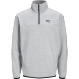 Jack & Jones - Matty Logo - Sweatshirt - Met Halve Rits - Hoge Hals - Lange Mouwen