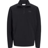 Jack & Jones - Matty Logo - Sweatshirt - Grijs - 61% Polyester, 36% Katoen, 3% Elastaan