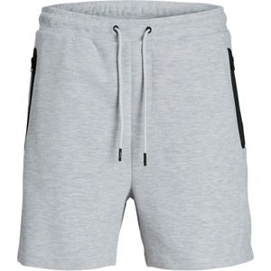 JACK & JONES PANTS STUDIO regular sweatshort lichtgrijs