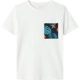 NAME IT KIDS - T-shirt - Wit - Katoen